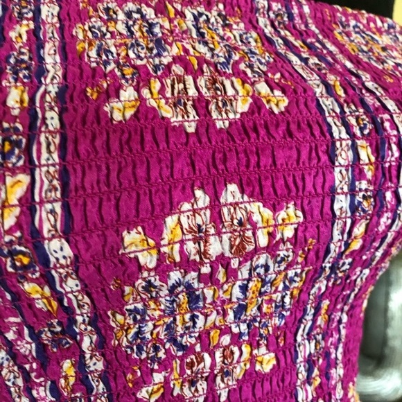 NWOT Maeve Purple Silk Maxi Dress - Small - Picture 7 of 14